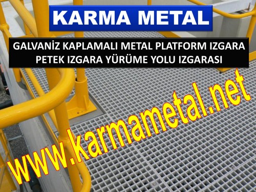 galvaniz kaplamali metal platform izgara izgaralari yurume yolu merdiven izgarasi (46)