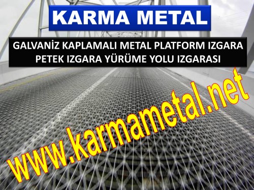 galvaniz kaplamali metal platform izgara izgaralari yurume yolu merdiven izgarasi (48)