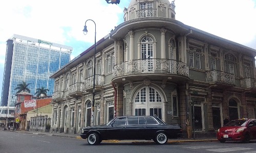 RESTORED CLASSIC BUILDING DOWNTOWN SAN JOSE COSTA RICA LIMO