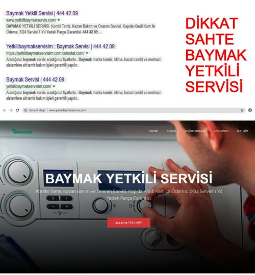 Sahte Baymak 444 42 09 Yetkili Servisi