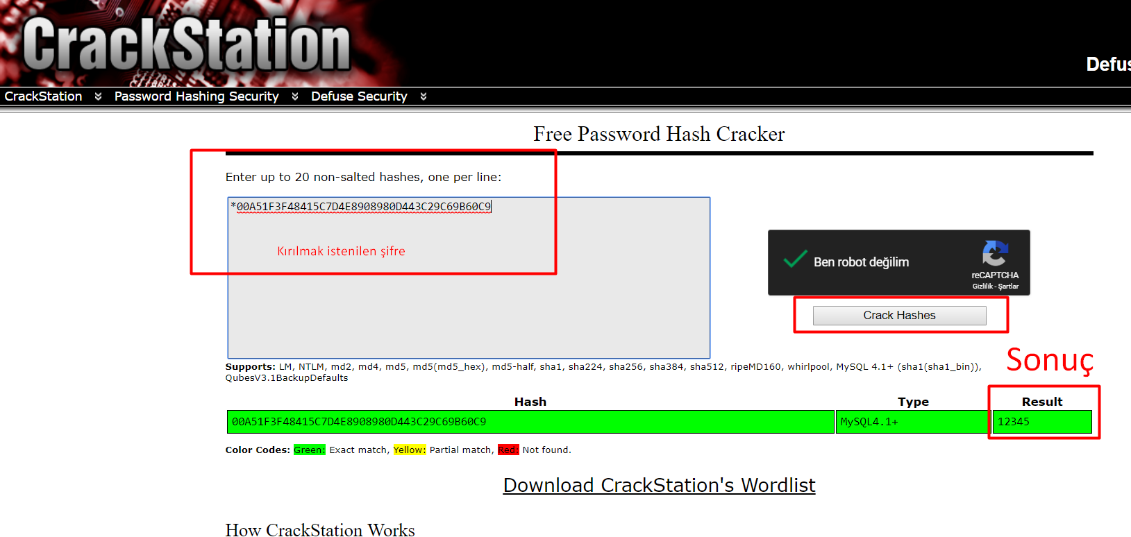 Crackstation