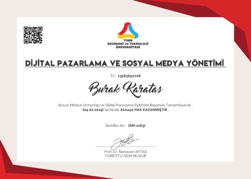 DİJİTAL PAZARLAMA & SOSYAL MEDYA2019