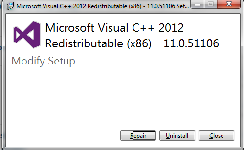 Rld dll failed to load. Microsoft Visual c 2013 Redistributable x86 12.0.30501 что это. Microsoft Visual c++ 2013 Redistributable (x86) - 12.0.30501.