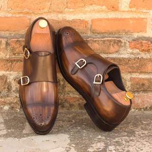 Custom-Made-Goodyear-Welt-Double-Monks-in-Italian-Raw-Crust-Leather-with-Brown-Hand-Patina-and-Dark-Brown-Polished-Calf_300x.jpg