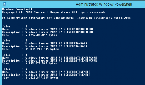 windows server 2012 r2 image