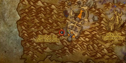 World of Warcraft Shadowlands Bonebound Chest map location 2
