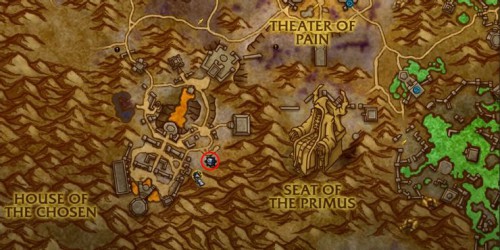 World of Warcraft Shadowlands Bonebound Chest map location 3
