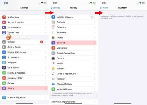 enable bluetooth privacy iphone ios 13