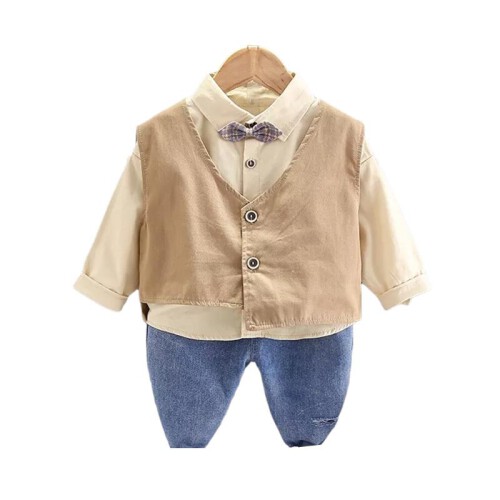 riocokidswear.com is offering 3 Pieces Set Baby Kid Boys Bow Shirts Solid Color Vests Waistcoats And Ripped Jeans Wholesale 211210180 available at affordable price.

price :-$10.38

https://www.riocokidswear.com/collections/babies/products/3-pieces-set-baby-kid-boys-bow-shirts-solid-color-vests-waistcoats-and-ripped-jeans-wholesale-211210180