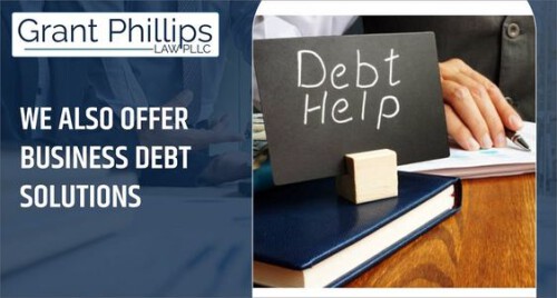 Get out of business debt without filing for bankruptcy. Call to understand about fast cash advance debt solutions with the help of Grant Phillips Law PLLC’s professionals.

https://grantphillipslaw.com/