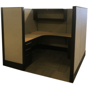 Refurbed-Haworth-Premise-6x6x64H-Cubicle-with-Privacy-Wing-Wall-Steel-Flipper-Door-Overhead-Storage-Bin-AW-Office-Furniture-300x300.png
