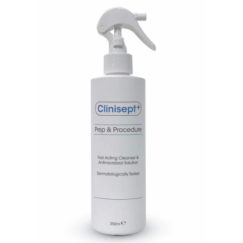 clinisept prep a procedure cleansing solution 250ml spray bottle