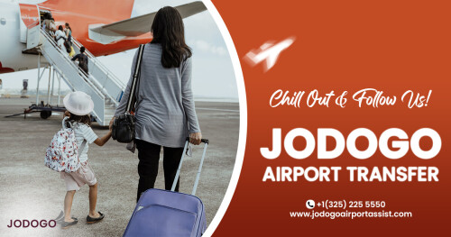 Jodogo Airport Assistance representatives are expert in their airport professionals, Book a Personal Greeter for Your Arrival, Departure or Connection at all global airports.

They place many services like VIP Fast Track Service will get you from Check-in to Boarding Gate faster without queues and Get a move on with comfort with meet and greet & fast track clearance service at airport.

Contact us: (+1) 3252255550

Visit us: https://www.jodogoairportassist.com