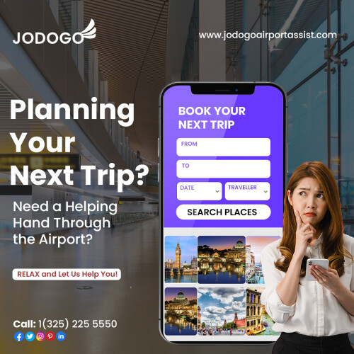 Planning Your Next Trip? Need a helping hand throughout the airport?

✔️ Book JODOGO airport assistance for a faster and easier air travel experience

✔️ Plan your dream vacation now with JODOGO ✈️

? +1(325) 225 5550

? https://www.jodogoairportassist.com/

Book Now: https://www.jodogoairportassist.com/request/create/form1

=============================

Follow Our Instagram Page ?

https://www.instagram.com/jodogoairportassist/