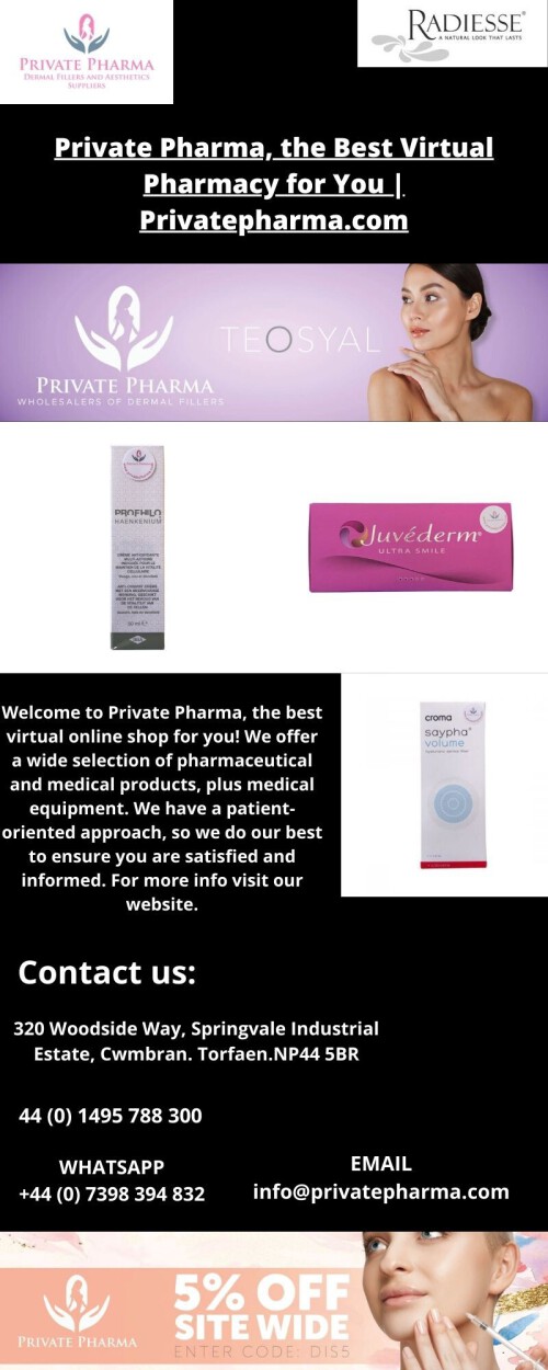 Private Pharma, the Best Virtual Pharmacy for You Privatepharma.com