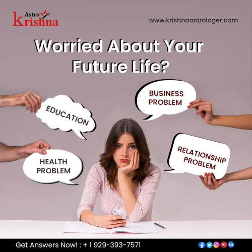 Worried About Future Life?

✔️Meet famous Indian astrologer for solutions to business problems, relationship problem, education, health issues, breakup, and more

✔️Change your life

✔️Call anytime from anywhere we are available 24*7

? (+1) 9293937571

? https://www.krishnaastrologer.com/

==========================

Follow Our Instagram Page ?

https://www.instagram.com/krishnaastrousa/