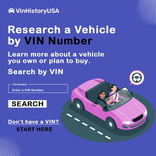 Vinhistoryusa offers FREE VIN check | Find a vehicle history: odometer readings, accidents, photos,manufacturers recalls, vehicle defects, technical data, theft records.
https://vinhistoryusa.com/