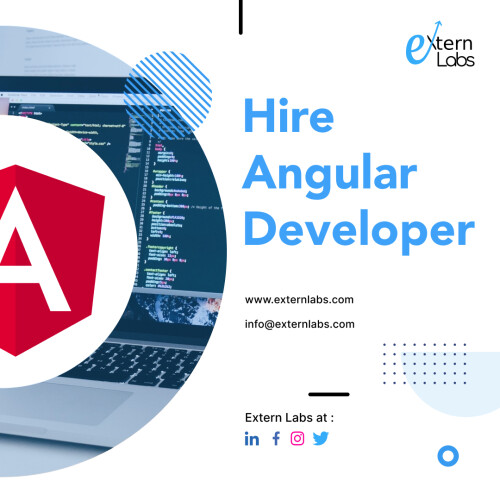 Extern Labs is an Angular Development Company. Hire an Angular Developer from Extern Labs for Angular app development and Angular web development.
Click here: https://externlabs.com/hire-angular-developer.php