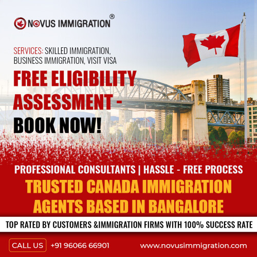Novus Immigration Bangalore is a transparent Canadian immigration consultancy with advice you can trust. Novus is an ICCRC registered firm that can help you migrate to Canada in the best way possible. We are also ranked amongst the best Canada immigration consultants in Bangalore to get fake-free Canada immigration consultations.

Visit our website: https://www.novusimmigration.com/