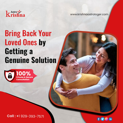 When you have a breakup with someone you care about, it will hurt.

No worries, ----> Krishna Astrologer will perform astrological services to assist you in reuniting with your loved ones. Contact our 24/7 available lost love back specialist.

Book an appointment today (+1) 929 393 7571

https://www.krishnaastrologer.com/

==========================

Follow Our Instagram Page:

https://www.instagram.com/krishnaastrousa/