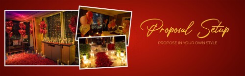 Surprise planner provides you plenty of surprise decorations. Some are birthday decoration, love proposal setup, wedding proposals, anniversary decoration, candlelight dinner date & more at affordable prices in Jaipur. Book now to get upto 30% OFF.

https://surpriseplanner.in/categories/Proposal-Setups