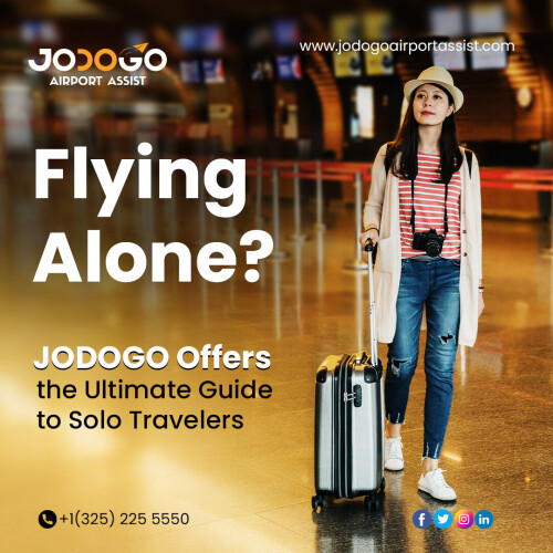 How Do You Get Through the Airport When Flying Alone?

✔️ JODOGO ✈️ Offers the Ultimate Guide to Solo Travelers

✔️ Our representative will fulfill your expectation throughout the airport process

✔️ Book what kind of services you need at the airport

? https://www.jodogoairportassist.com

? (+1) 325 225 5550

Follow Our Instagram Page: https://www.instagram.com/jodogoairportassist