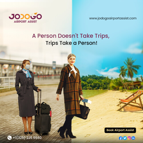 Are you flying ✈️ somewhere for a trip? Jodogo Airport Assist helps you in the airport process to make your trip as much easier. To reserve your assistance, give us a call.

🌐 https://www.jodogoairportassist.com

📞 (+1) 32522 55550

Instagram Page: https://www.instagram.com/jodogoairportassist