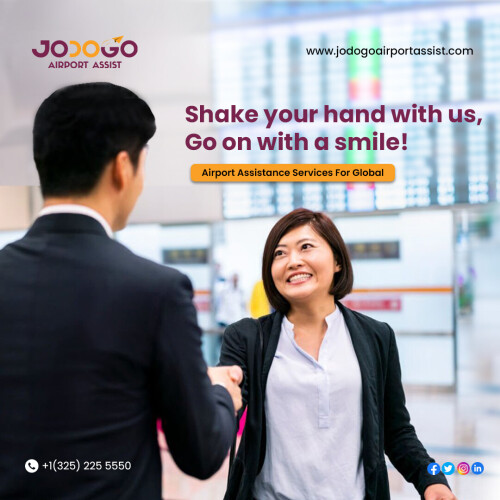 Shake Your Hand With Us, Go On With A Smile! Book Your Airport Assistance Services.

🌐 https://www.jodogoairportassist.com

==========================

📞 (+1) 32522 55550

Instagram Page: https://www.instagram.com/jodogoairportassist