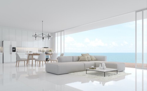 24×48 Snow White is a design-less porcelain tile that comes with a bright white background color. Its white color is the perfect color to deliver the contemporary/minimalistic look for modern interiors that some may call South Beach Style. Rectified Polished porcelain tile made in Spain.
$4.79 Sqft

https://tilesnstone.com/shop/porcelain-tile/24x48-snow-white-polished-tile/