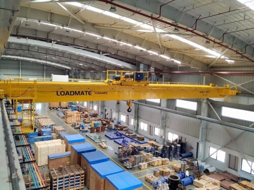 LOADMATE offers high‐quality Double Girder EOT Cranes that have a very high load capacity of Up to 200 MT. These Double Girder EOT Cranes are in massive demand in heavyweight industries like shipyards, metal industries, construction sites, etc. Our Double Girder EOT Cranes ensure low dead weight because of the box girder design, and the bolted design ensures that these are geometrically reliable during assembly as well.

https://loadmate.in/product/double-girder-eot-cranes/