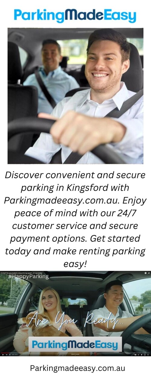 Parkingmadeeasy.com.au makes renting a parking space in North Sydney easy and stress-free. With our convenient and secure service, you can rest assured your car is in safe hands.

https://www.parkingmadeeasy.com.au/rent-parking/north%20sydney
