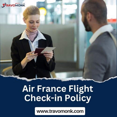 Air France check-in time is an important aspect of air travel that passengers need to be aware of to avoid missing their flight. The check-in time varies depending on the type of flight, destination, and departure airport. Passengers can check-in online, at the airport counter, or at a self-service kiosk. Understanding the check-in time and process can help ensure a smooth and stress-free travel experience.
Read More- https://www.travomonk.com/check-in/air-france-check-in-policy/