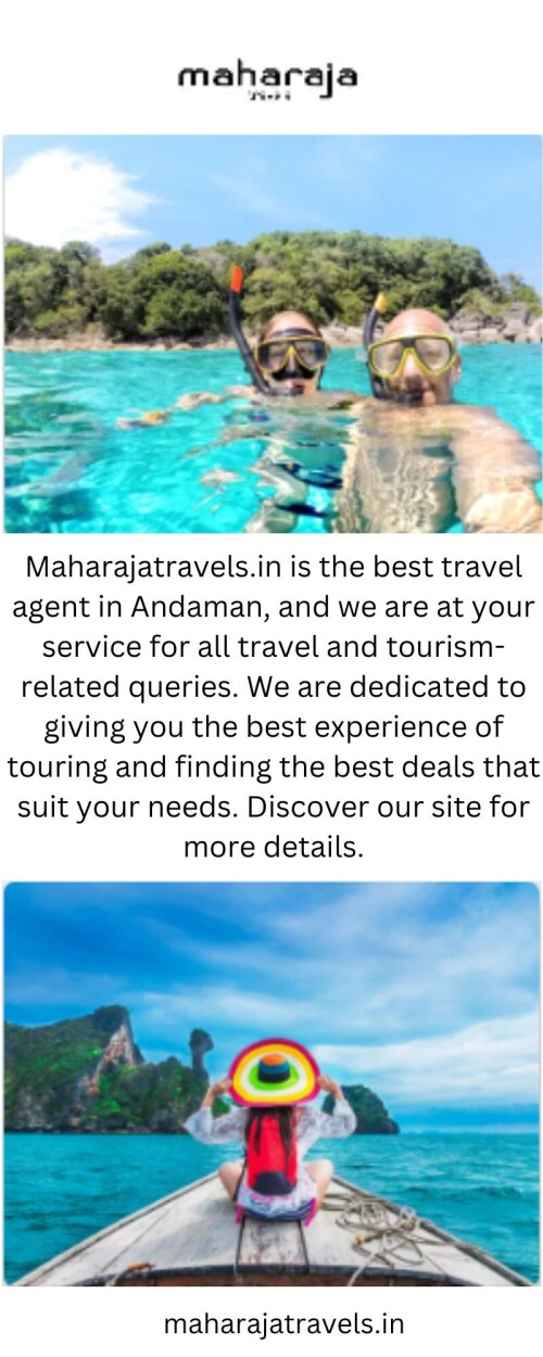 Explore the beautiful Andaman Nicobar Islands with Maharajatravels.in! Experience the serenity, tranquillity and bliss of this paradise on earth. Book your dream vacation today!

https://www.maharajatravels.in/