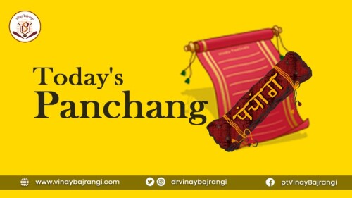 Dr. Vinay Bajrangi, the renowned astrologer specializing in providing the Best Today's Panchang. Unveil the secrets of time and align your actions with cosmic energies for success and harmony. With his profound knowledge and expertise, Dr. Vinay Bajrangi offers accurate predictions and remedies based on Hindu Panchang. For more info visit: https://www.vinaybajrangi.com/today-panchang.php