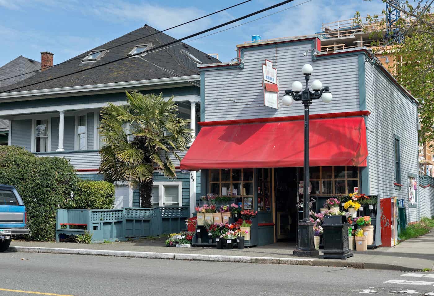 Provide fast. Street Corner. Grocery Store from Street. Street Corner Shutterstock.