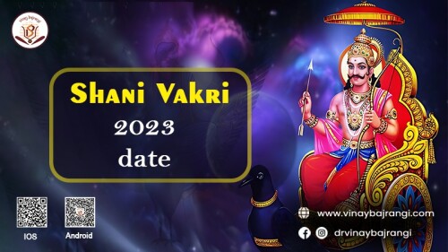 Dr. Vinay Bajrangi is an expert in Vedic astrology and can help you understand the impact of Shani  Vakri 2023 and Saturn in Aquarius on your life. Shani Vakri is a period of time when Saturn is retrograde. For more info visit: https://www.vinaybajrangi.com/planetary-transit/saturn-transit/saturn-in-aquarius.php || https://blog.vinaybajrangi.com/horoscope/daily-horoscope-prediction