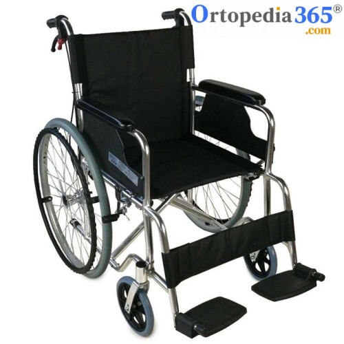 The Palacio wheelchair is a guarantee of design and quality. Made of ultra-resistant aluminum and its excellent value for money, make the Palacio wheelchair one of the most demanded on the market. Its lever brakes at the top and the brake lever at the bottom guarantee maximum safety for both the user and the passenger.

precio:- 209.41 €

https://ortopedia365.com/sillas-de-ruedas-plegables-de-aluminio/1347-silla-de-ruedas-palacio-aluminio-plegable-mobiclinic.html
