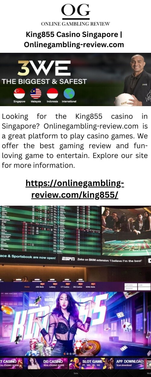 Looking for the King855 casino in Singapore? Onlinegambling-review.com is a great platform to play casino games. We offer the best gaming review and fun-loving game to entertain. Explore our site for more information.


https://onlinegambling-review.com/king855/
