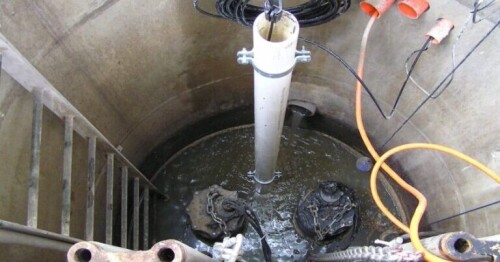 Wet-well cleaning refers to the maintenance process of cleaning and removing accumulated debris, sediments, and other materials from wet-wells, which are the underground or partially buried chambers that collect wastewater or stormwater before it is pumped to a treatment facility or discharged.
https://viperjetdrain.com/why-wet-well-cleaning-is-important/