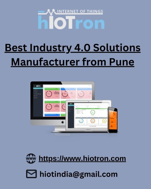 Since 2013, Hiotron India Pvt. Ltd. (Hio-Tron) is a pioneering Industrial IOT company focused on unlocking high-value operational outcomes for the Automotive, Chemicals, Pharma, Plastic, Packaging, Process Manufacturing & Heavy Engineering industries. Hiotron is Best Industry 4.0 Solutions Manufacturer from Pune. 
Hiotron industry-leading end-to-end IOT platform (Hardware & Software) has advanced capabilities to integrate machine learning based models to generate actionable business insights to enhance the efficiency, profitability and operational ease of manufacturing plants. It helps manufacturing industries for their digital transformation journey by providing state of the art Industry4.0 solution which is totally made in-house and cost efficient.

View More at: https://www.hiotron.com/