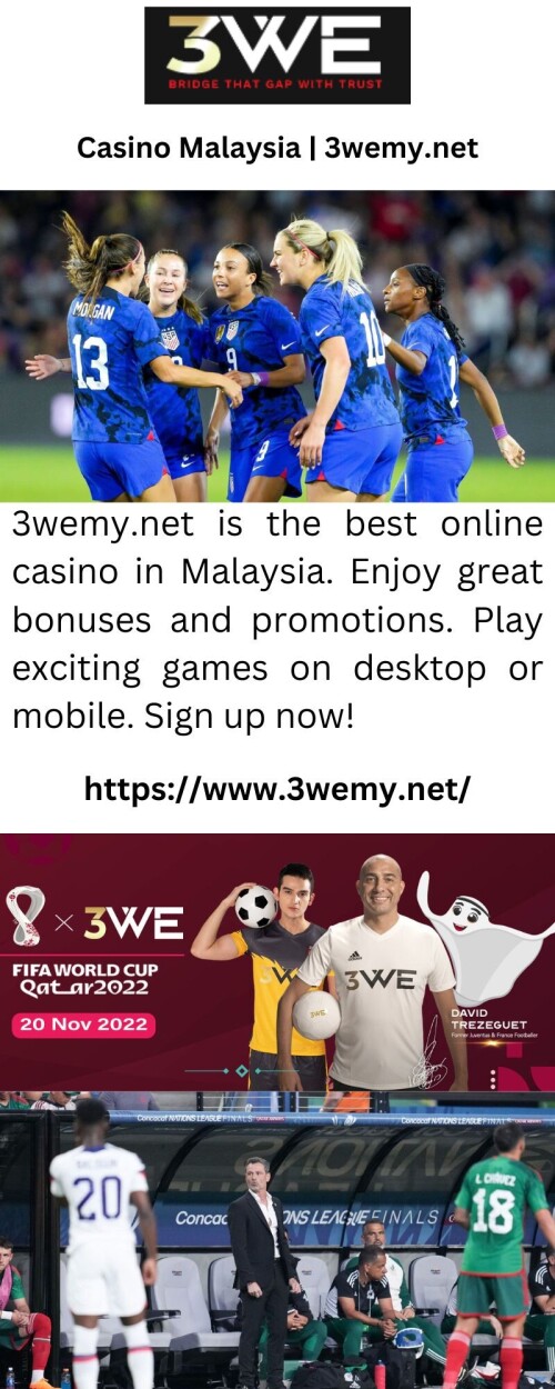 3wemy.net is the best online casino in Malaysia. Enjoy great bonuses and promotions. Play exciting games on desktop or mobile. Sign up now!


https://www.3wemy.net/