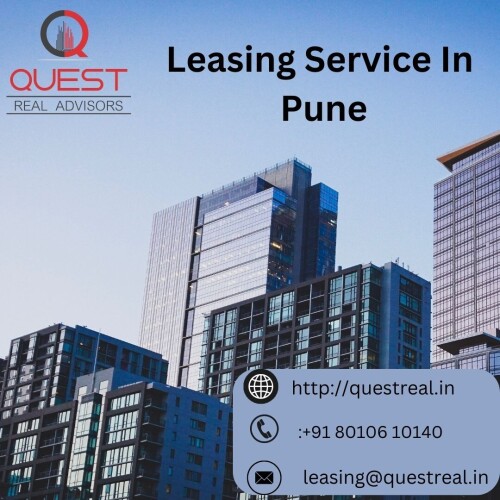 Quest Real Advisors is a leading Pune based Real Estate Services firm with a combined expertise of 20+ years, that helps clients by transforming their workspaces. Our interests lie solely in commercial leasing, in providing office space solutions and managing transactions.
We provide a comprehensive range of services that involve Corporate leasing, Industrial and Warehouse leasing and Investment advisory.
Click here to know more:https://questreal.in/