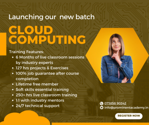 Prominent Academy is the best institute for cloud computing,Salesforce. We provide online training for cloud computing,online training for Salesforce.Our curriculum prepares our students to become skilled experts. We help you to secure jobs with competitive salaries.Prominent Academy's curriculum prepares our students to become skilled experts. We help you to secure jobs with competitive salaries.


Visit https://prominentacademy.in/ for more information.

Contact us
Pune - Office No: 202, In Spectra, Madhuraj Nagar Rd, Pratik Nagar, Jay Bhavani Nagar, Kothrud, Pune, Maharashtra 411038

Contact No: +91 73858 90342