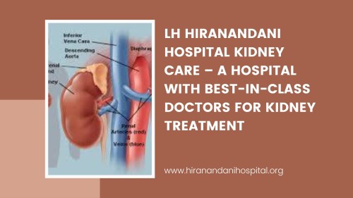 LH Hiranandani Hospital Kidney Care – A hospital with best in class doctors for kidney treatment