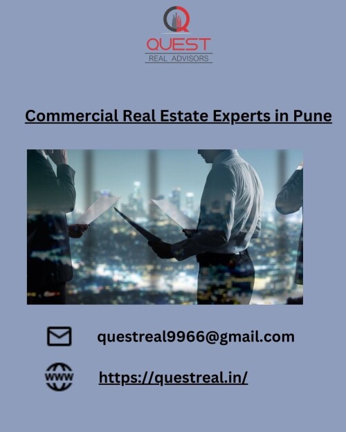 QRA is a leading Pune based Real Estate Services firm with a combined expertise of 20+ years, that helps clients by transforming their workspaces. Our interests lie solely in commercial leasing, in providing office space solutions and managing transactions. We provide a comprehensive range of services that involve Corporate leasing, Industrial and Warehouse leasing and Investment advisory. Quest Real is a Best Commercial Real Estate Experts in Pune
Read More at: https://questreal.in/