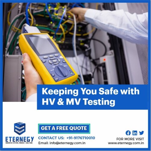 Ensure top-tier performance with our comprehensive electrical testing and commissioning services. Trust HV Testing for expert solutions, maintaining the reliability and efficiency of your power infrastructure.

Visit - https://eternegy.com.in/testing-and-commissioning