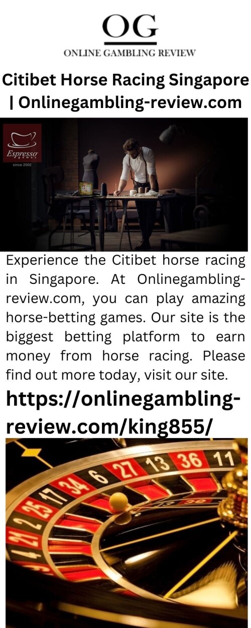 Experience the Citibet horse racing in Singapore. At Onlinegambling-review.com, you can play amazing horse-betting games. Our site is the biggest betting platform to earn money from horse racing. Please find out more today, visit our site.

https://onlinegambling-review.com/citibet/