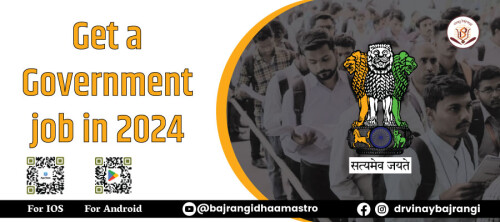 Secure your future with a Government job in 2024! Discover job prediction through astrology with renowned astrologer Dr. Vinay Bajrangi. Unlock the secrets of celestial alignment to pave your way into a government career. 

https://www.vinaybajrangi.com/services/online-report/govt-job-in-2024.php

https://www.vinaybajrangi.com/career-astrology.php