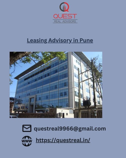QRA is a leading Pune based Real Estate Services firm with a combined expertise of 20+ years, that helps clients by transforming their workspaces. Our interests lie solely in commercial leasing, in providing office space solutions and managing transactions. We provide a comprehensive range of services that involve Corporate leasing, Industrial and Warehouse leasing and Investment advisory. Quest Real is a Best Leasing Advisory in Pune
Read More at: https://questreal.in/