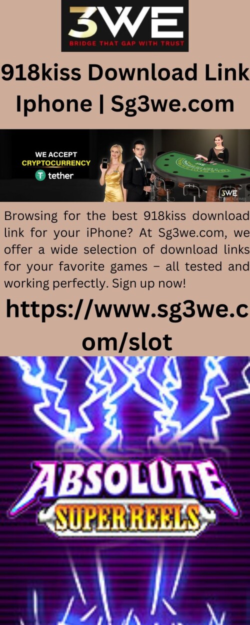 Browsing for the best 918kiss download link for your iPhone? At Sg3we.com, we offer a wide selection of download links for your favorite games – all tested and working perfectly. Sign up now!

https://www.sg3we.com/slot